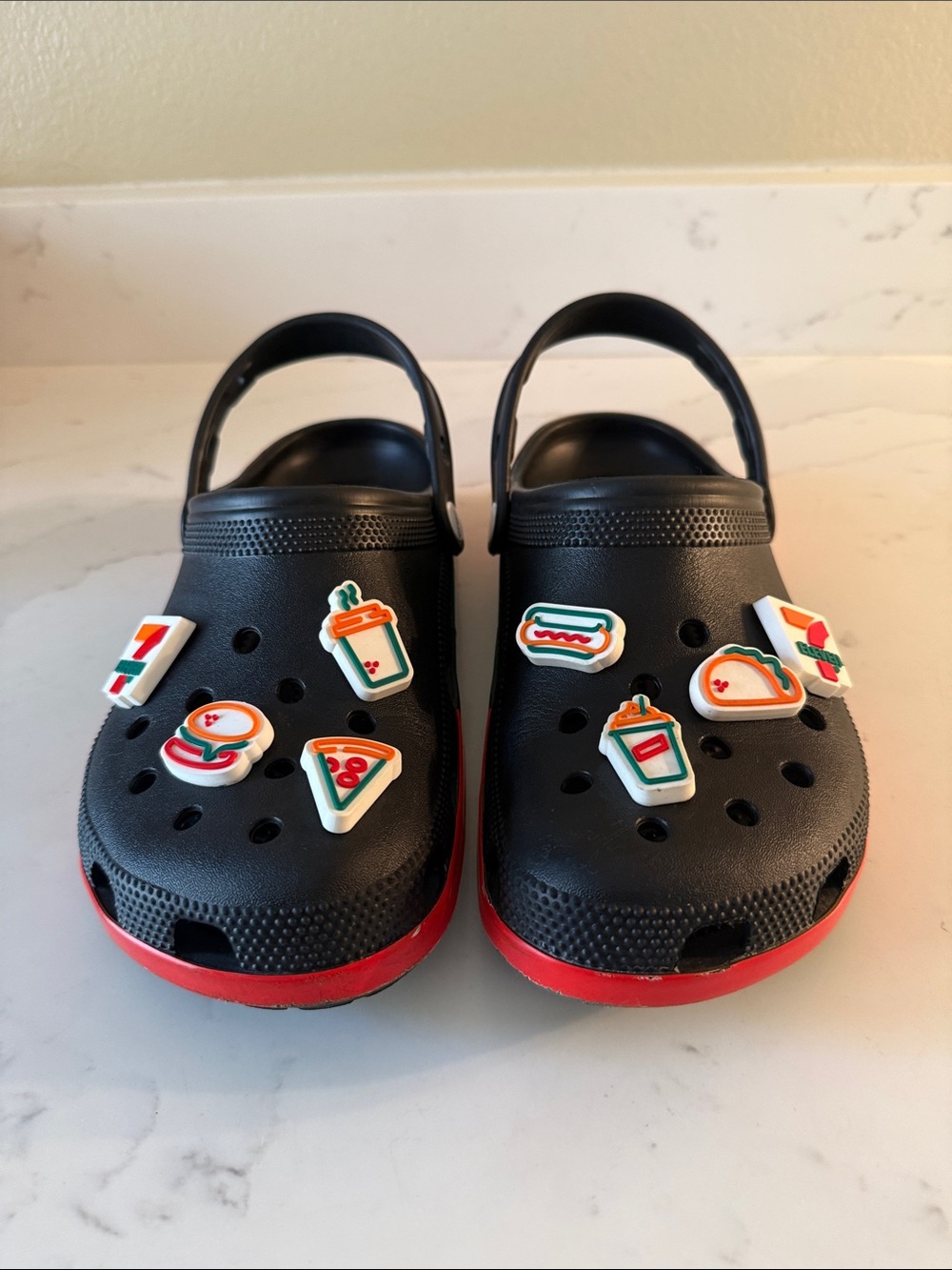 7-11 Classic CROCS with Jibbitz